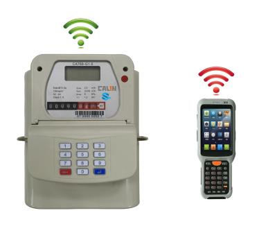 China Hand Held Unit HHU Gas Prepayment Meter RF Communication Remote Reading for sale