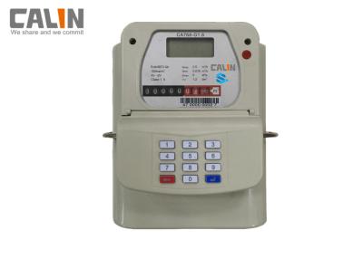China Pakistan STS Keypad Prepaid Gas Meter High Precision AMR / AMI Remote Readout Control for sale