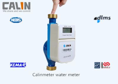 China Mauritius Electronic Valve Controlled on / off Remote Reading Prepayment Meter  Water Meter for sale
