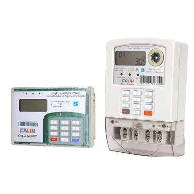 China Micro medidor da eletricidade do teclado numérico do pagamento adiantado do medidor de poder da fase monofásica do STS da grade com uma comunicação do RF à venda