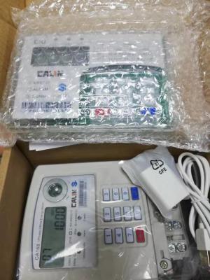 China Multi Tariff Single Phase Kwh Meter Microgrid System Prepaid Electricity Meter Class 1 Accuracy for sale