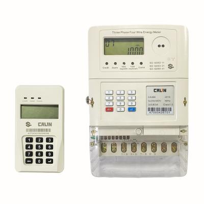 China Wireless IP54 3 Phase Electric Meter For Mini Grid Rual Electrification for sale