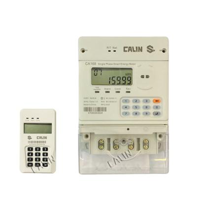China IR Optical RS485 PLC Three Phase Electric Meter For Rural Electricity for sale