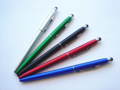 China Promotional pen with slim clip multi-color plastic pen for advertising for sale