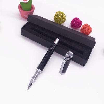 China heavy matel roller pen with cap business writing pen for sale