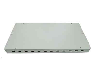 China XDK 48 Port Fiber Patch Panel , 19inch Fixed Fiber Distribution Panel for sale