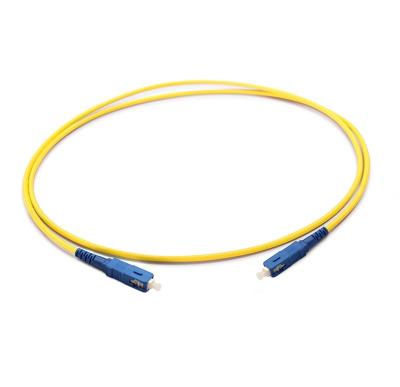 China G652D Single Mode Fiber Patch Cable for sale