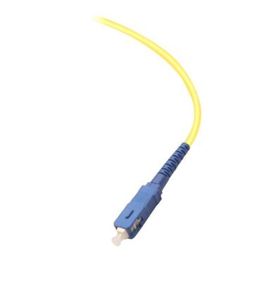 China Cable a una cara de la fibra del solo modo de LSZH G652D, SC UPC al cable de condicionamiento de la fibra del modo del SC UPC en venta