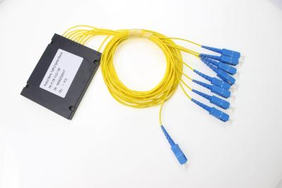 China Divisor tipo cassette da fibra ótica do PLC para a rede das telecomunicações à venda