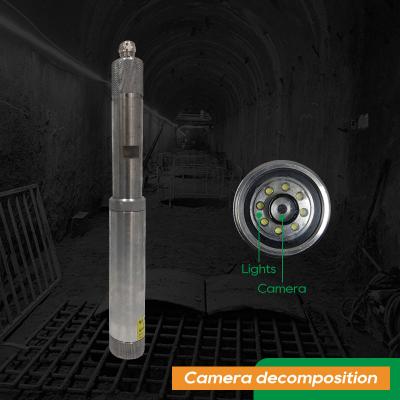 中国 Single 50mm Borewell Waterproof Camera Deep Well Inspection Precise Positioning 販売のため