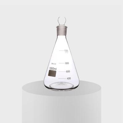 China OEM Lab Testing Equipments BORO3.3 Borosilicate Conical Flask for sale