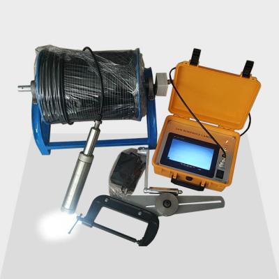 China Under Water Well Borehole Inspection Camera Manual Winch Clear Image Stainless Steel for sale