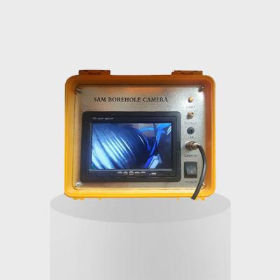 China Clear Image 40mm Deep Water Well Inspection Camera Borehole Simple Design for sale