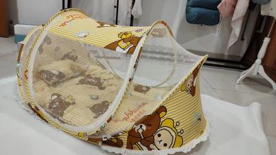 Китай Подвесная купольная форма детская коляска Москитная сетка Закрытие резьбы продается