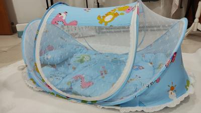 China 0-2.5 Years Old Polyester Baby Mosquito Net 120x60x40cm for sale