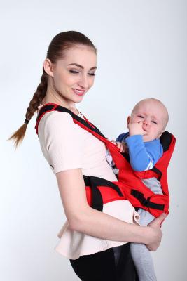 中国 Ergonomics And Head Support Soft Newborn Infant Carrier With Supportive Waistband 販売のため