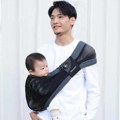 China Adjustable Straps Infant Shoulder Carrier Cotton / Polyester Sling Wrap Newborn en venta