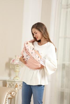 Chine OEM ODM Infant Side Sling Newborn In Wrap Carrier With Safety Buckles à vendre