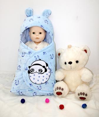 China OEM ODM Childrens Cotton Junior Sleeping Bag Attached Hood for sale