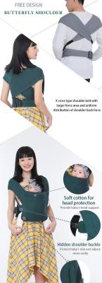China 100% de algodão Lillebaby Dragonfly Wrap Machine Lavável à venda