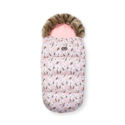 China 1x0.5m Infant Winter Bunting Bag Detachable Foot Cover Universal Stroller Sleeping Bag for sale