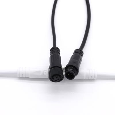 China Arnés de cable impermeable del metal, Pin del conector de poder Ip65 M12 6 en venta