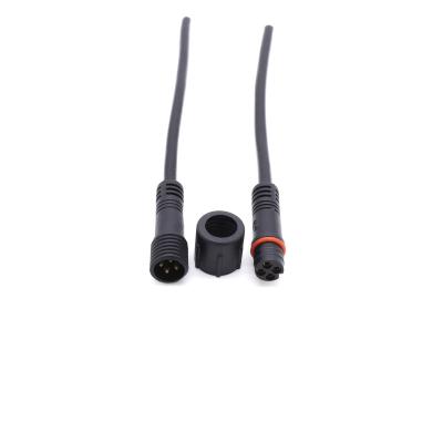 China Terminal Car Waterproof Electrical Connector Plug 5A M11  Cable Joint Type for sale