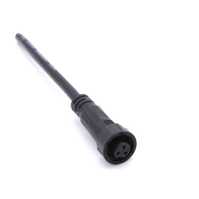 Chine PVC imperméable femelle M13 ccc du cable connecteur PA66 a certifié à vendre