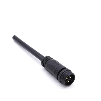 Chine Cable connecteur imperméable en nylon 3Pin M16 10A pour le réverbère à vendre