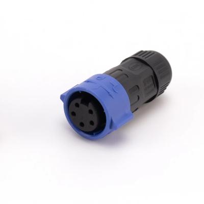 China Self Locking Garden Light Cable Connectors M25 Waterproof Wire Type 20 AWG Gauge for sale