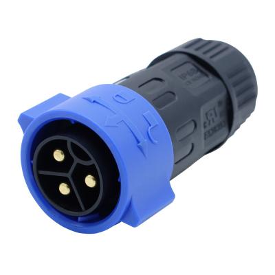 China Screw Locking Waterproof Power Connector for sale