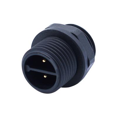 China Self Lock Waterproof Car Electrical Connectors , M16 3 Pin Ip67 Connector for sale