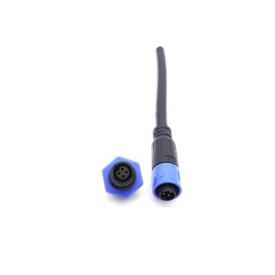 China Nylon / PA66 M12 Waterproof Connector Elelctrical Male Female Plug IP67 10A for sale