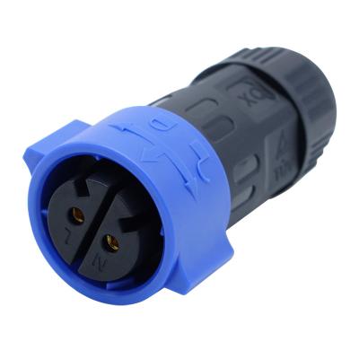 China M12 Electronic Waterproof Connector 10A With Self-Locking Plug for sale