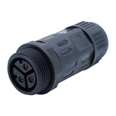China M16 Screw Type IP68 Plug Male And Female Waterproof Plug Connectors for sale