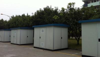 China 2000 kVA / 3150 KVA Box Type Substation Light Weight For Large Construction Site for sale