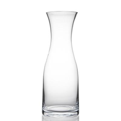 China LFGB Certified High Quality Soda Calcium Hand Blown Clear Glass Pitcher for sale