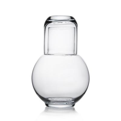 China China Manufacture Transparent Lead Free Crystal High Quality Handblown Carafe Set for sale