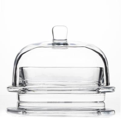 China Factory Price High Quality Clear Butter Dish Set for sale