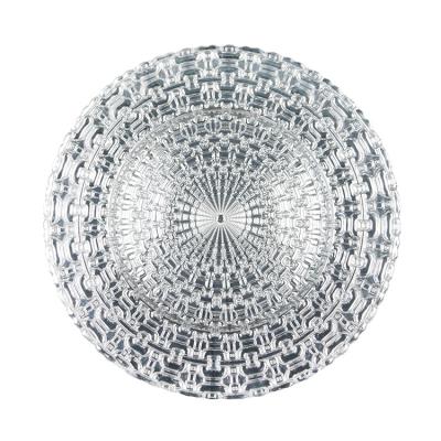 China China High Quality Color Decoration Glass Charger Plate for Dinnerware en venta