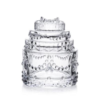 Chine Luxury crystal jewel box glass jewellery boxes à vendre