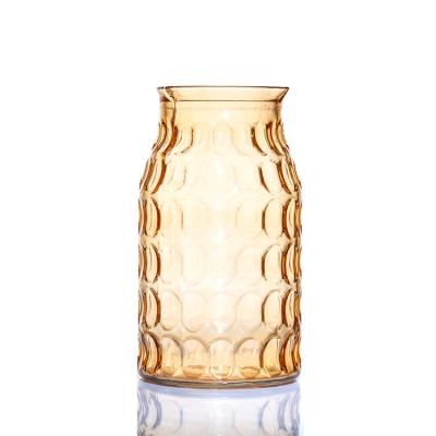 Китай Wholesale Wedding Vase Colorful Glass Flower Vase for Home Decoration продается