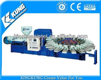 China 2014 PVC machine air blowing machines/rotary hot sale fully automatic airblowing shoe machines for sale