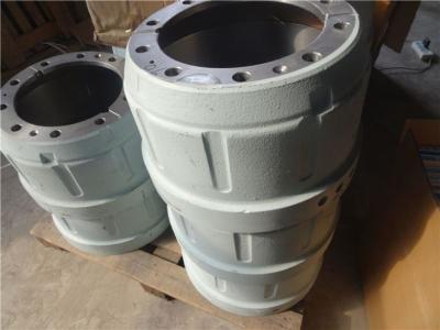 China Faw / Dongfeng Truck Parts Chassis Front And Rear Brake Drum High Quality Iron Materials for sale