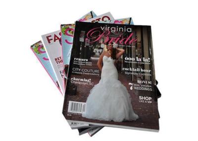 China Full Color Print Magazine Cheap Art Paper Wedding Magazine Printing Prices for sale