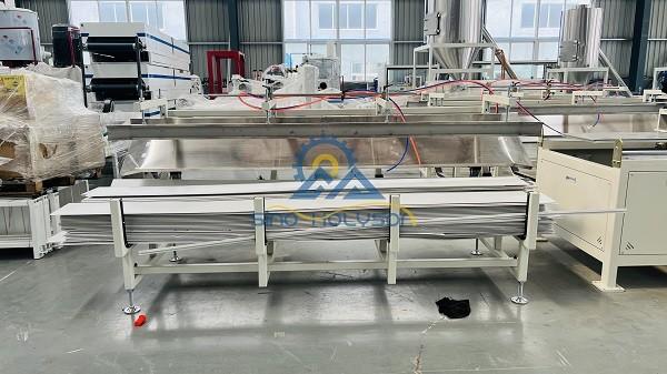Quality HSJZ-65/138 Higher Speed PVC Wall Panel Making Machine (Speed upto 6-8m/min) for sale