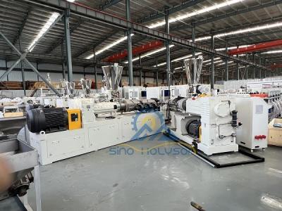 China PVC WPC Wood Plastic Composite Celuka Foam Board Sheet Production Line for sale
