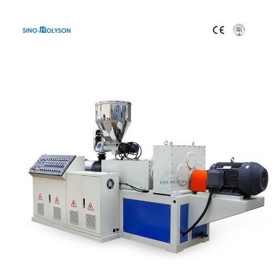 China 38CrMoALA Plastic Conical Twin Screw Extruder 150-250kg/H for sale