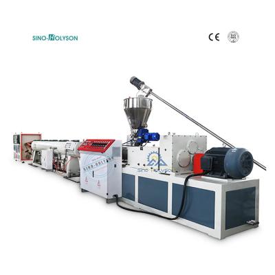 China 39.6 Rpm Plastic Conical Twin Screw Extruder Machine 2000KG for sale