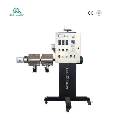 China Screw Speed Rpm 35 Rpm HSJ-25 Lab Mini Extruder Machine 1.1kw 1-5kg/H for sale